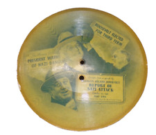 Vintage FDR Franklin D Roosevelt Speech 1942 78 RPM RECORD picture