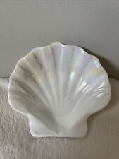 Wedgwood Nautilus Lustre Bone China Clam Shell Dish with Lustre Finish 6x5.5 picture