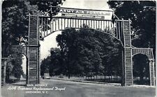 1943 GREENSBORO NORTH CAROLINA AAF OVERSEA REPLACEMENT DEPOT MAIN ENTRANCE 44-74 picture