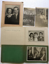 Vintage Photo Lot Larger Size 1930s - 1950s Era picture