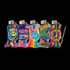 Toker Poker Lighter Sleeve Smoking Tool Bic - Tie Dye - 5 Designs Available picture