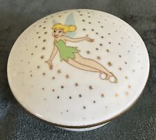Disney TINKER BELL Artoria Limoges Porcelain Trinket Box MINT in Original Box picture