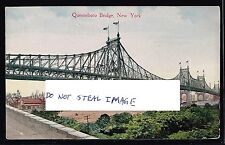 Original Postcard Queens Bridge picture