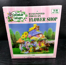 Vintage Cottontale Cottages Flower Shop Easter Village 451-1358 Jo-Ann 1999 picture