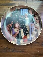 Little House On The Prairie The Ingalls’ Family Christmas Collector Plate picture