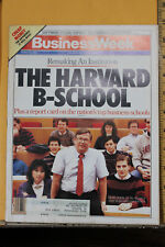 1986 Business Week Magazine Harvard B-School Dean John H. McArthur Software picture