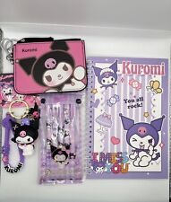 Sanrio Kuromi Stationery Set Gift Bundle 4pcs/Set New US Seller picture