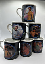 VINTAGE 1983 STAR TREK COFFEE  MUGS in association with THE HAMILTON COLLECTION picture