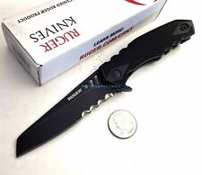 Ruger by CRKT DISCONTINUED Follow Through VEFF Index Flipper Opening Knife 1706K picture
