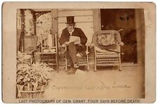 Last Photograph Taken of Ulysses S Grant in July 1885 Four Days Before His Death picture