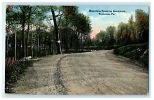 c1916 Mountain Scene On Boulevard Scranton Pennsylvania PA Antique Postcard  picture