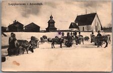 Vintage 1919 Postally Used SWEDEN Postcard 
