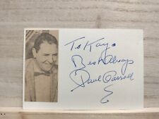 Paul Carroll Signed Cut (Writer) picture