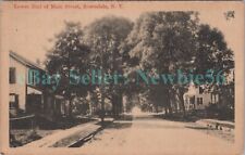 Rosendale NY - LOWER END OF MAIN STREET - Postcard Ulster County picture