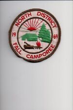 1969 North District Fall Camporee patch picture
