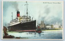 Postcard Cunard RMS SS Samaria Steamer Ship c1920s V5 picture