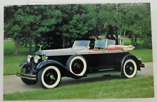 Postcard 1929 Rolls Royce Springfield Ascor Phaeton Antique Car Auto Unposted picture