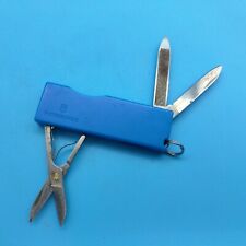 VICTORINOX Tomo Capri Blue Swiss Army Folding Knife Rare Discontinued Color picture