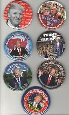 2017 INAUGURATION pin DONALD TRUMP pinback  Great COLLECTION 7 DIFFERENT button picture