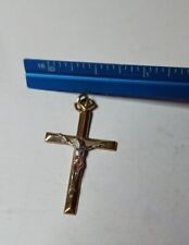 Vintage 14Kt GF PPC Crucifix 1 1/4