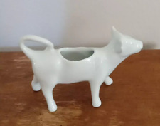 Apilco Porcelain Cow Creamer White Milk Spout Made in France 7