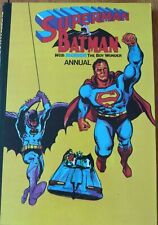 Superman & Batman Annual HC 1977 Brown Watson VHTF picture