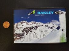 OAKLEY 2007 DANNY KASS SNOWBOARD dealer promo display card Flawless New Ol Stock picture