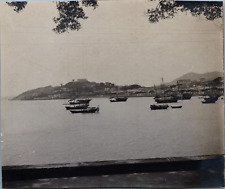 Macau, Panorama, Vintage Print, ca.1900 Vintage Print Vintage Print  picture