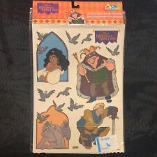 Vint 90s Tacca Stacca Disney Hunchback Of Notre Dame Reusable Adhesive Decal NOS picture