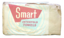 Smart & Final 250-Pack Interfold Towels Paper Towels Bathroom Wipes 1950’s-60’s  picture