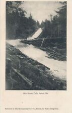 PATTEN ME - Shin Brook Falls Postcard - udb (pre 1908) picture