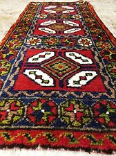 Antique 1'4''x3'1'' Wool Pile Natural Dyes Cushion Cover Face Rug Turkey picture