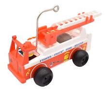 Hallmark Christmas Ornament 2021 Fisher-Price Vintage Fire Engine picture