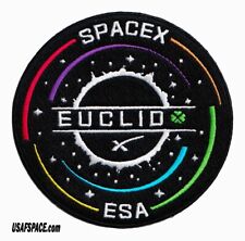 Authentic EUCLID Telescope-SPACEX FALCON-9 -ESA NASA Mission Employee PATCH picture