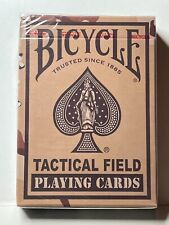 Tactical Field (Desert Brown Camo) [Bicycle] - Playing Cards - picture