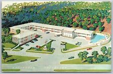Vtg Arlington Virginia VA Iwo Jima Motor Hotel Motel 1960s View Postcard picture