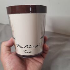 Vintage Blue Winged Teal Cup Plastic Mug Flambeau picture