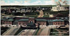 Providence N Y N H & H Railroad Station Capitol 1905 AS IS trimmed RI  picture