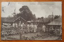 POW camp, inmates barracks, Montmedy FRANCE 1916 WW1 postcard feldpost Nr 91 picture