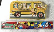 Vintage 1978 Kellogg’s School Bus Pencil Case Tape Tony Tiger Toucan Sam picture