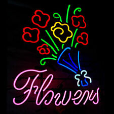 New Beautiful Flowers Neon Light Sign 24
