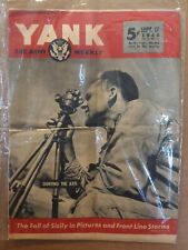 YANK The Army Weekly Sept.17, 1943 Frances Rafferty Pin-Up 