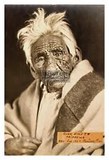 CHIEF JOHN SMITH CHIPPEWA NATIVE AMERICAN ELDER DIED AT 132 YEARS OLD 4X6 PHOTO picture