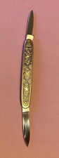 20th C., Hoffritz NY deco style German 2 blade pocket knife, NOS- minty picture