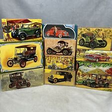 Lot 10 Vintage Avon After Shave Decanter Bottles Antique Classic Cars All Full picture
