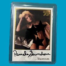 2005 Playboy's 50th Anniversary Pamela Saunders Autographed Card picture
