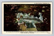 Coudersport PA-Pennsylvania, Ice Mine Entrance, Antique Vintage History Postcard picture