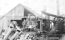 Hay Bros Shingle Mill Taylor Washington WA Reprint Postcard picture
