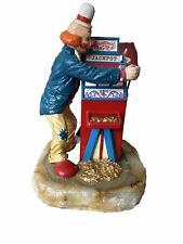 1993 Ron Lee Clown Big Top Jackpot Slot Machine Sculpture Figure Pre-owned picture