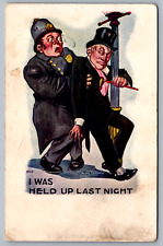 Postcard I was Held Up Last Night Copyright 1906 picture